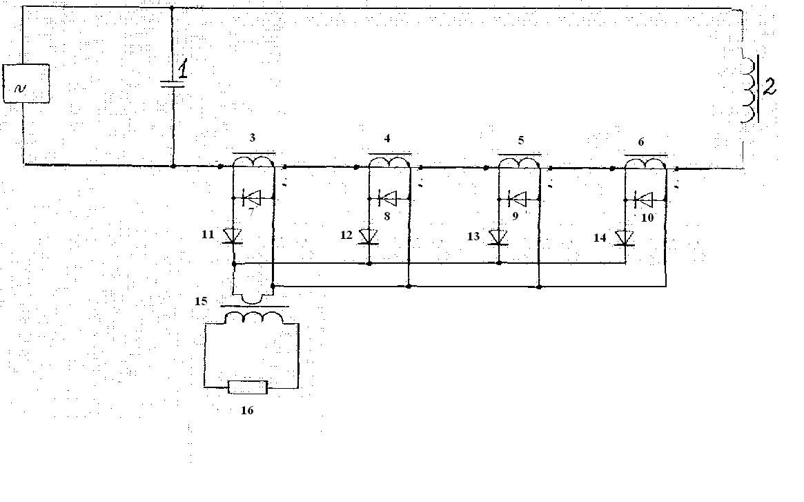 Схема резонансный трансформатор рабочая схема